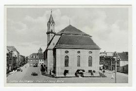 Ansicht vor 45 mit E.V. Kirche